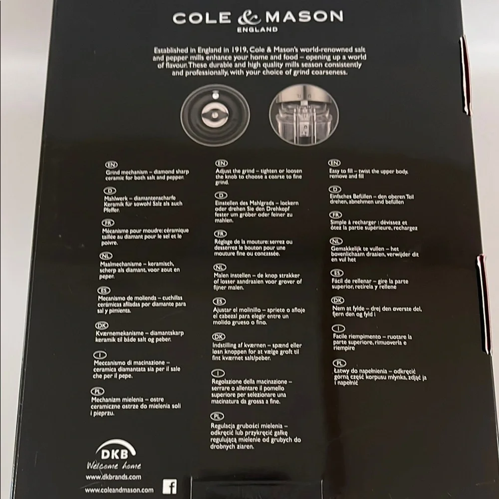Cole & Mason 8